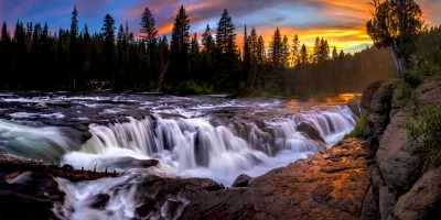 Sheep Falls Panorama