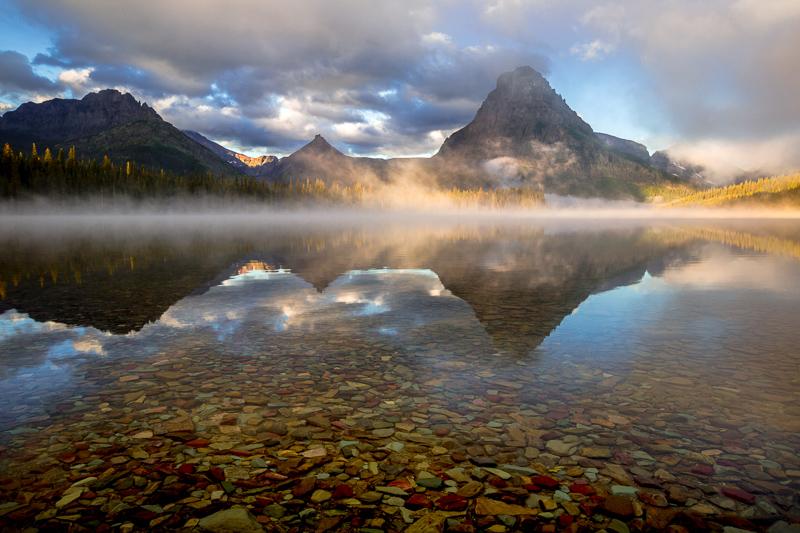 Two Medicine Lake Glacier National Park